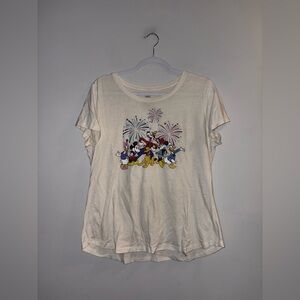 Disney — Cream Tee